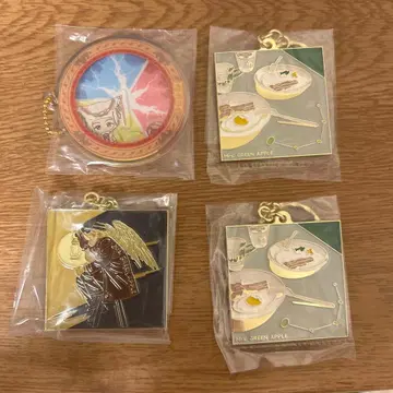 미세스 그린애플 제일복권 메탈 참 아크릴 참 4개 세트