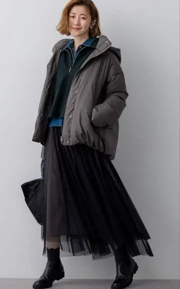 택 포함 새상품 23구 [세탁 가능] 레이어드 튤 스커트