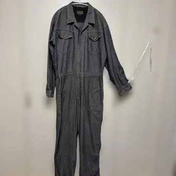 EVENRIVER 데님 오버롤 L 사이즈 다크 그레이