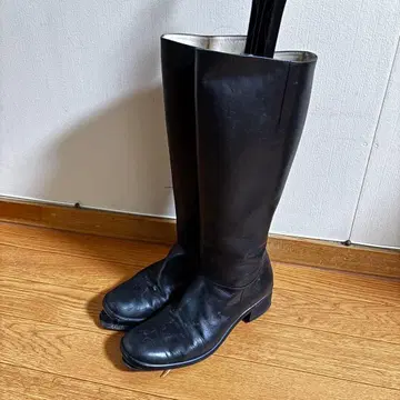 MARGARET HOWELL 롱 부츠 여성용 블랙 23cm