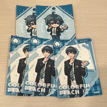 컬러풀 피치 카라피치 나오키리 브로마이드 5장 세트