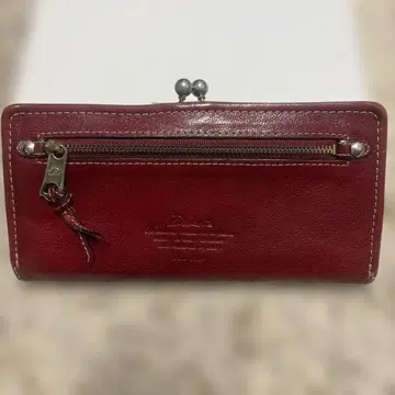 Dakota 장지갑 와인 레드