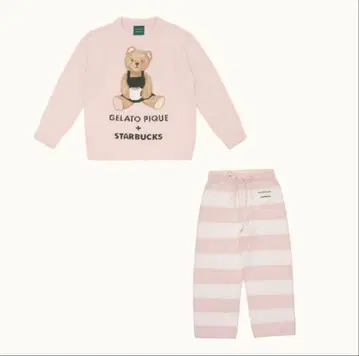 GELATO PIQUE + STARBUCKS 룸웨어 세트 라스트 1점