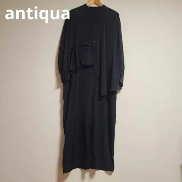 안티카 아지메 플리츠 살로펫 긴팔 작업복 올인원 F