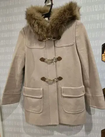 Rirandture 베이지 더플 코트