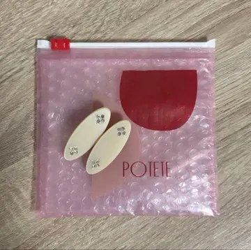 [ POTETE ] 스톤 헤어 클립 2개 세트