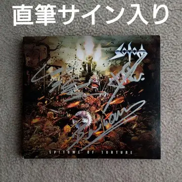SODOM 친필 사인 CD 소돔 슬래시 메탈 METAL