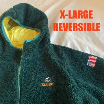 [ 울트라 웜 ] X-LARGE 리버서블 보아 플리스 자켓