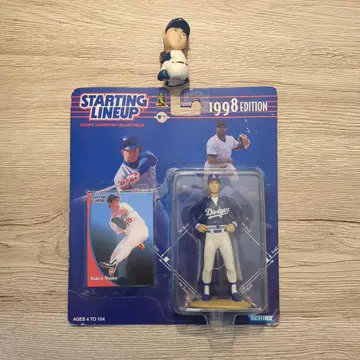 1998년 케너사제 + 가챠 피규어 LA 다저스 노모 히데오 세트