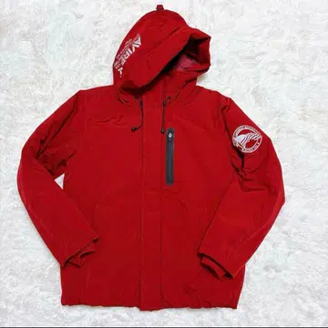 새상품 울트라 웜 아비렉스 후드 부착 다운 자켓 W 지퍼