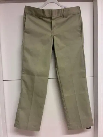 디키즈 치노 W32 베이지 슬림 스트레이트 새상품급