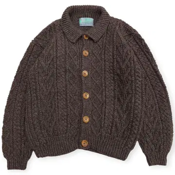 [새상품급] GALWAY ARAN ISLANDS 아란 니트 가디건