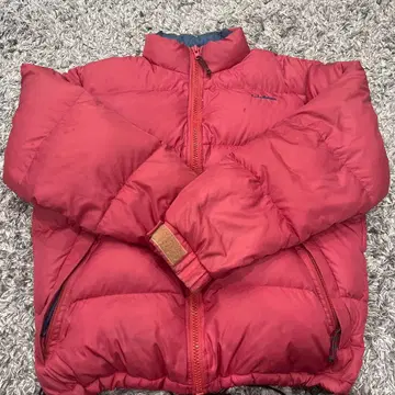 L.L.Bean 빨간색 다운 자켓