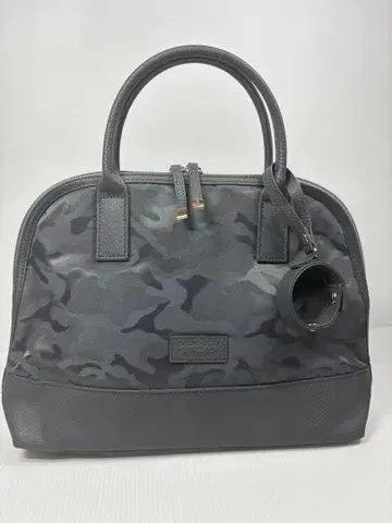 미사용 MORABITO와 MENARD 콜라보 카모 패턴 토트백 그레이