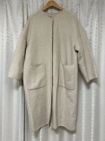 URBAN RESEARTH 노카라 코트 아이보리