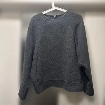 TOBAYFULL 그레이 래글런 슬리브 스웨터