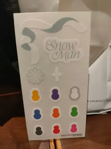 SnowMan 1st POP-UP 도쿄 오사카 한정판 입장 혜택 스티커