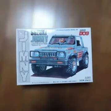 당시 물건 MINI DOG 스즈키 짐니 1/36 프라모델 키트