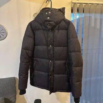 BEAMS HEART 다운 자켓 다크 그레이