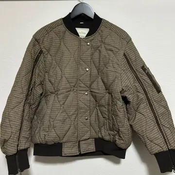 GU 온라인 완판템 퀼팅 블루종 rokh(로크) M