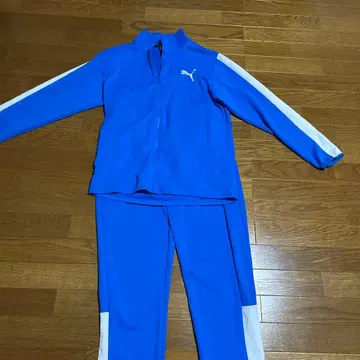 PUMA 파랑 저지 ASIA 사이즈