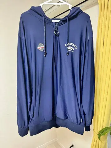 사이드 리브 편직 로고 스트레치 ZIP 후드티 [한정판]