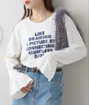 차오패닉 티피 플레어 슬리브 모듬 T