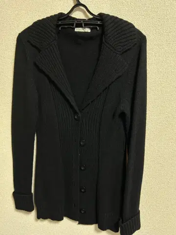 BEATRICE 블랙 긴팔 가디건 38