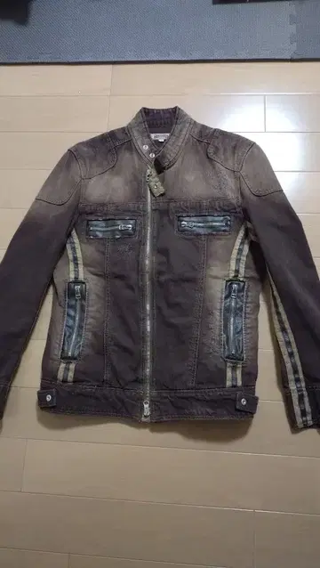 Growth 브라운 데님 자켓 L