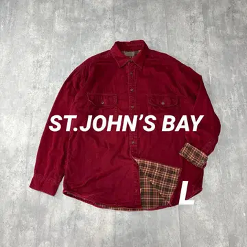ST.JOHN'S BAY 코튼 트윌 셔츠 자켓