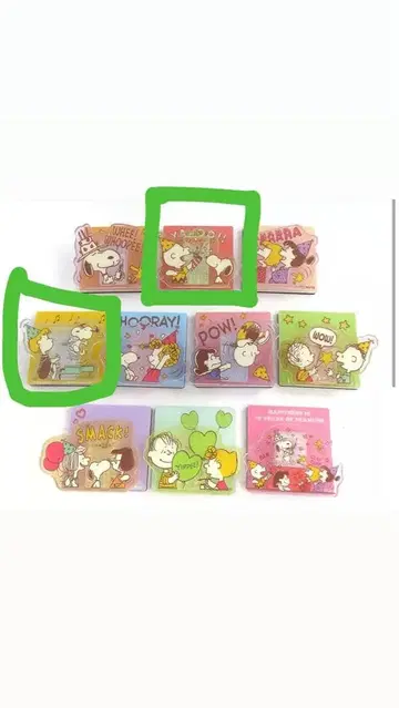 PEANUTS 마그넷 홀더 슈로더, 찰리 브라운 2개