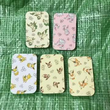 이브이 컬렉션 푸치캔 5종 포켓몬 센터 니피아 부스터