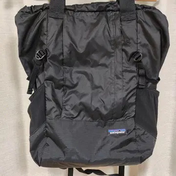 patagonia 접이식 백팩 블랙 라이트웨이트