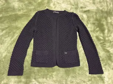 FOXEY 블랙 니트 가디건