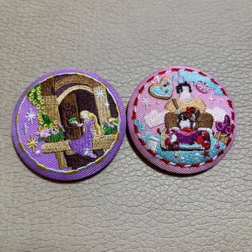 Biscuit 2 라푼젤 & 슈가 러쉬 캔뱃지