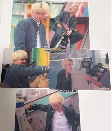 윈드브레이커 오프 샷 트레이딩 카드 키도 타이세이 니이 컴프 세트