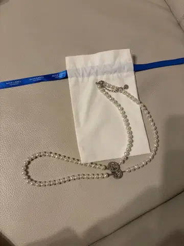 BULE LABEL 목걸이