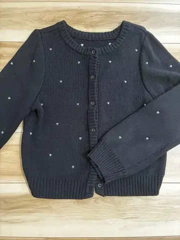 BASEMENT 하트 가디건