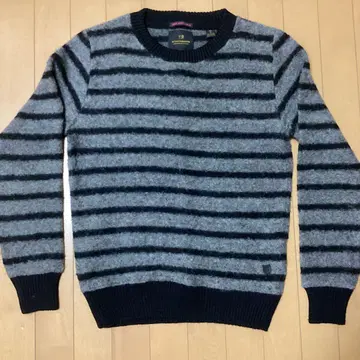 SCOTCH&SODA 그레이/네이비 스트라이프 스웨터 S