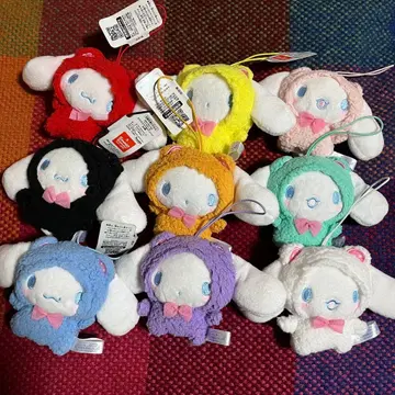 시나모롤 SnowMan 9색 세트 인형뽑기 경품