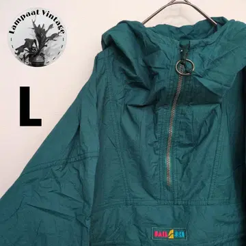 USA 구제 의류 아노락 후드티 SAIL SKI 그린 L