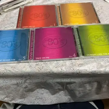 smash hits in 80's 5장 세트