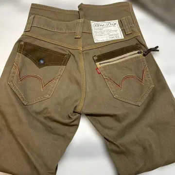 EDWIN 블루 트립 503 카키 28