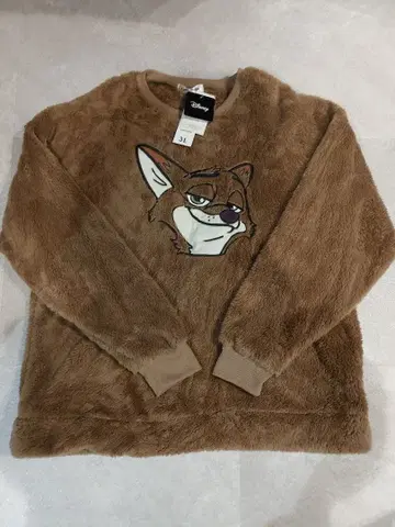 미사용 새상품 택 포함 Disney 주토피아 3L 보아 플리스 트레이너