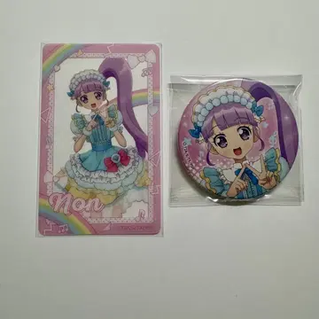 프리파라 마나카 논 크로싱 라이브 2025 캔뱃지 클리어 카드