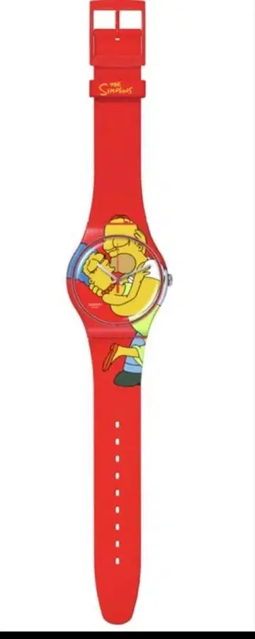 미사용 새상품 스와치 심슨 Swatch