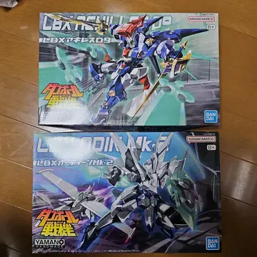 골판지 전기 LBX 오딘 MK-2 아킬레스 D9 세트 미조립품