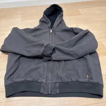 BEAMS HEART G.M.S. 후드 부착 점퍼 M 차콜