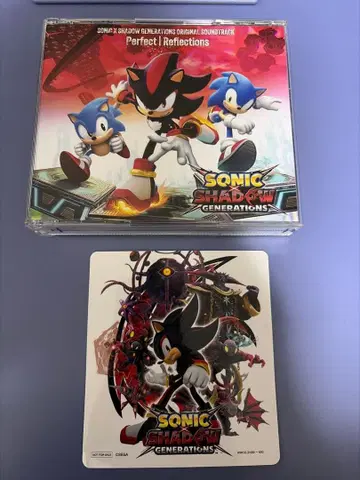 SONIC SHADOW GENERATIONS 사운드트랙