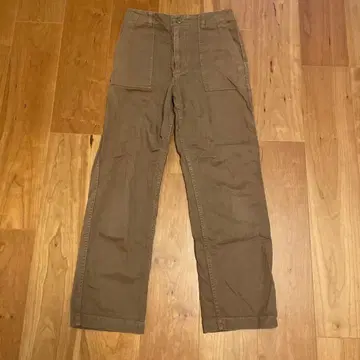 SLOBE IENA 베이커 팬츠 38 카멜